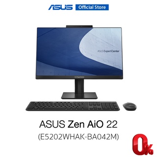 ASUS ExpertCenter E5 AiO (E5202WHAK-BA042M) All in One Desktop PC ( คอมพิวเตอร์ตั้งโต๊ะ ) 21.5" FHD i5-11500B RAM8GB SSD256GB DOS