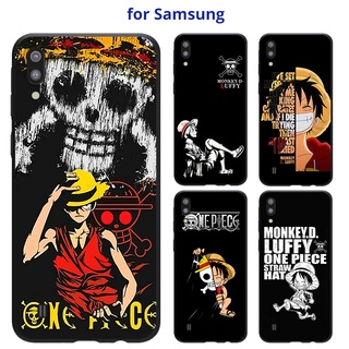 เคส SAMSUNG A24 A14 A34 A54 5G A11 M11 4G 5G A51 A30 A20 A71 A70 A70SS A70 A70S มือถือสำหรับโทรศัพท์มือถือลายการ์ตูนลูฟี่สําหรับ