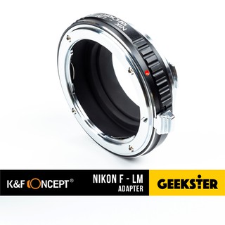 K&amp;F Nikon - Leica M เมาท์แปลง สำหรับ Techart Pro LM-EA7 นิคค่อน F ไลก้า M Adapter  ( KF Nik-LM / Nikon-LM )