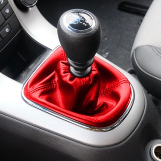 ปลอกหุ้มเกียร์รถยนต์ หนัง กันฝุ่น อุปกรณ์เสริม สําหรับ Chevrolet Chevy Cruze 2009-2015 MT