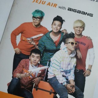 Postcard BIGBANG BY JEJU AIR