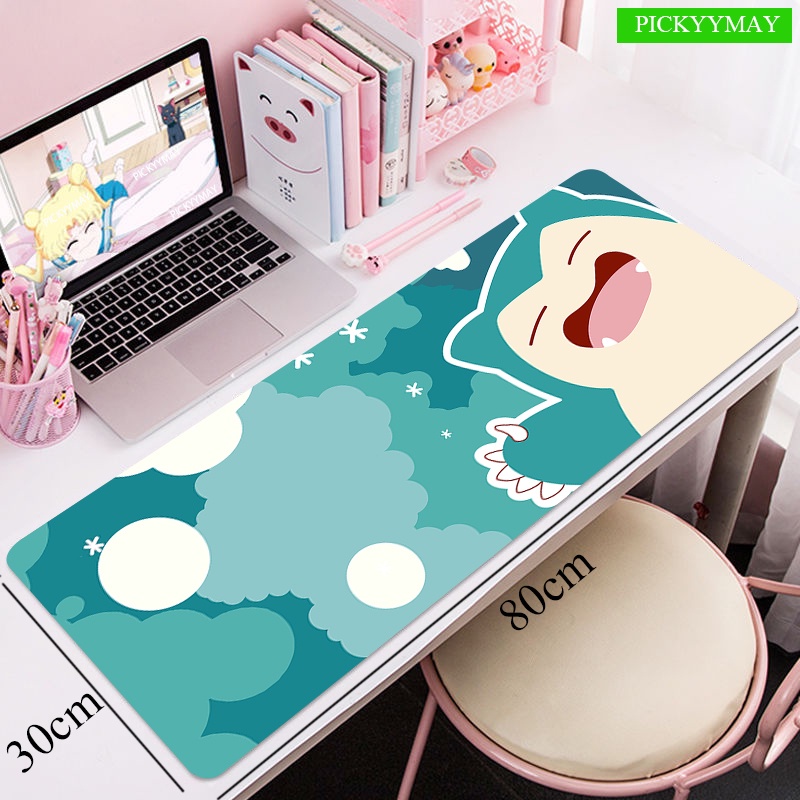 น่ารักขนาดใหญ่บริษัทแผ่นรองเม้าส์ Big Gamer Mousepad 50x100 ซม.ยางแป้นพิมพ์ Kawaii โต๊ะ Pad Mat ตารางพรม Mauspad
