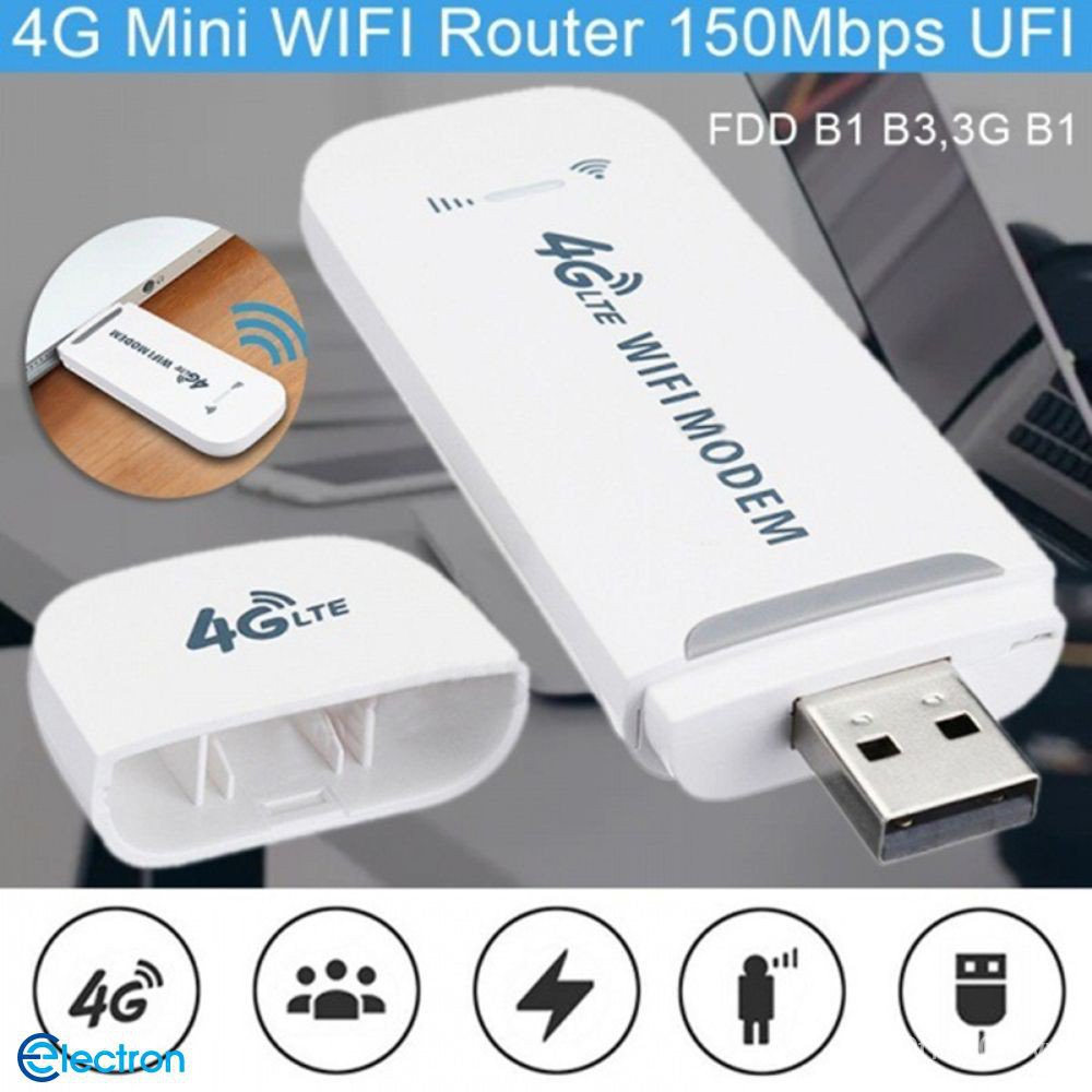 Unlocked G Lte Wifi Wireless Usb Dongle Stick Mobile Broadband Sim Card Modem Ele Pmls Shopee