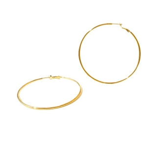 Shependence ต่างหูห่วงคลาสสิค ขนาด 60 มม (Classic 60mm Hoop Earrings)