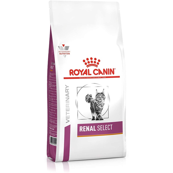 (ส่งฟรี) Royal Canin Renal Select Cat Food อาหารแมวโรคไต ซีเล็ค แบบเม็ด ขนาด 4kg.