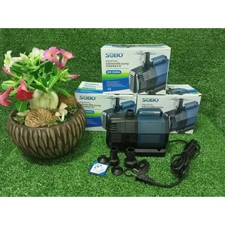 ปั๊มน้ำ SOBO BO-2000A ปั๊มน้ำประหยัดไฟ ใช้ไฟเพียง 18W. ปั๊มน้ำคุณภาพยอดนิยม (ราคาถูก)