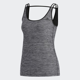 Adidasเสื้อเทรน TR W Singlet U-Back Tank DU3462 BK(800)