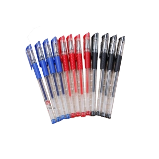 โค้ดส่งฟรีกดหน้าร้าน365mallshopee ปากกาเจล Classic 0.5 มม. (สีน้ำเงิน/แดง/ดำ) ปากกาหมึกเจล มี 3 สีให้เลือก 0.5mm หัวเ