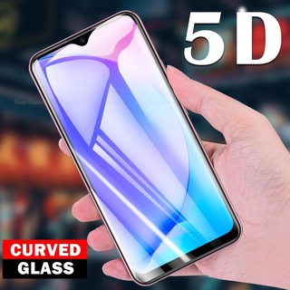 ฟิล์มกระจกนิรภัยกันรอยหน้าจอ ขอบโค้ง 5D สําหรับ Vivo Y20 Y20i Y20s Y21 Y21G Y21s Y21T Y22 Y22s Y35 Y30i Y31 Y31s Y33s Y33T