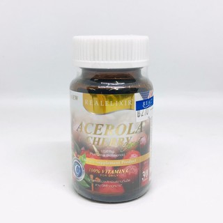 Real Elixir Acerola Cherry Extract 1200mg 30 เม็ด