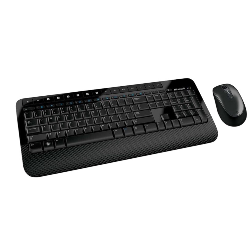Keyboard Wireless MICROSOFT (Desktop 2000) Black M7J-00027 (by ...