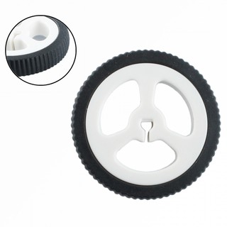 ล้อรถสำหรับมอเตอร์ N20 car N20 motor rubber wheel N20 Motor D Shaft Tire Car Robot Diy