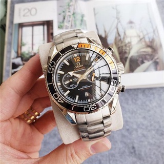 ขายดี นาฬิกาข้อมือควอตซ์ หน้าปัด 43 มม. แบรนด์ Seamaster สําหรับผู้ชาย