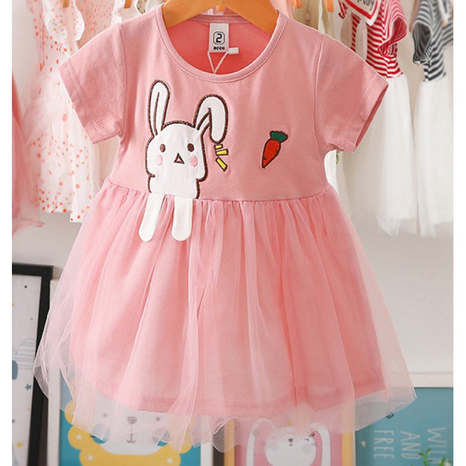 (6-12 MONTH) RABBIT STYLE BABY DRESS
