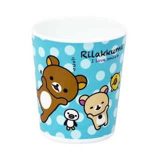 FREE HOME แก้วน้ำเมลามีน 2.5 นิ้ว SUPERWARE I LOVE RILAKKUMA แก้วน้ำดื่ม แก้ว