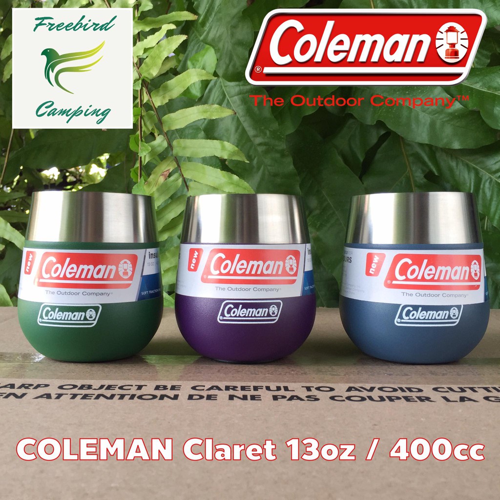 COLEMAN Claret Insulated Stainless Steel Wine Glass แก้ว แก้วกาแฟ ไวน์ สเตนเลส 2ชั้น สุญญากาศโคลแมน 