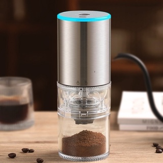 YEYA เครื่องบดเมล็ดกาแฟเครื่องบดเมล็ดกาแฟชาร์จ USB แบบพกพา