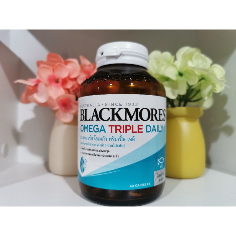 Blackmores Omega Triple Daily 60เม็ด