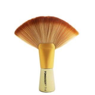 TONI&amp;GUY แปรงปัดผม ขนนิ่มฟู ใหญ่ใบพัดลม หน้ากว้าง 12 ซม. รุ่น T-8 ด้ามทอง ของแท้!!! ยาว 16.5 ซม. ฐาน 3.8 ซม. - สีทอง
