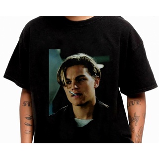 เสื้อยืด ผ้าฝ้าย 100% พิมพ์ลาย Leonardo Dicaprio Leo Dicaprio Titanic ของขวัญ สําหรับผู้ชาย และผู้หญิง 2022Size S-5XL