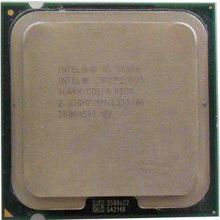 CPU Intel Core2 Duo E6550 @ 2.33GHz