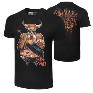 เสื้อยืด DIY WWE 2022 ใหม่ The Rock "คุณได้กลิ่นไหม!" ย้อน ยุค &lt;f&gt;