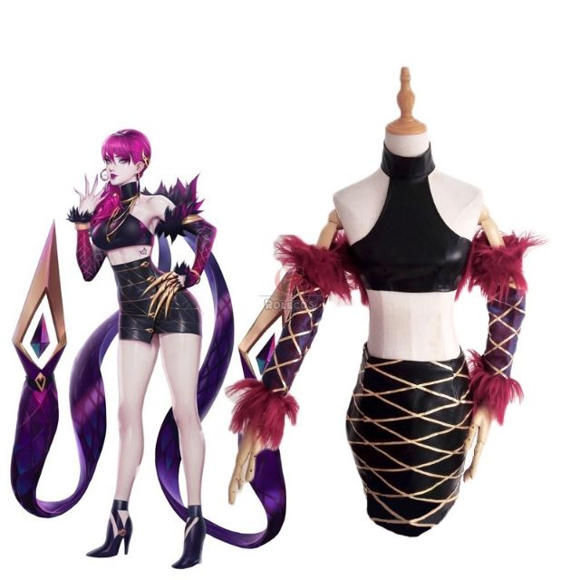 [พรีออเดอร์] LOL KDA Skin Evelynn Outfit Fullsets Cosplay Costume