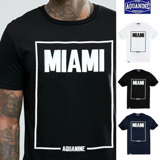 Aquanine MIAMI MIA เสื้อยืด T-shirt streetwear