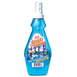 น้ำยาเช็ดกระจก 365 ซีซี. คิงส์สเตลล่า น้ำยาเช็ดกระจก Glass cleaner 365 cc. Kings Stella