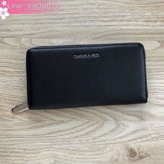 Charles &amp; Keith Long Wallet ของแท้ ราคาถูก