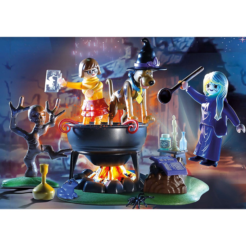 Playmobil 70366 SCOOBY-DOO! Adventure in the Witch`s Cauldron สคูบี้ดู! ผจญภัยในหม้อแม่มด