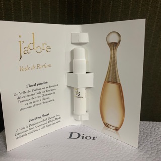 แท้พร้อมส่ง!!! น้ำหอม Dior Jadore Voile de Parfum 1 มล.