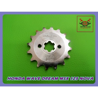 HONDA WAVE DREAM MSX125 NOVA "FRONT" SPROCKET 16T // สเตอร์หน้า 16 ฟัน สินค้าคุณภาพดี