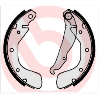 ก้ามเบรคหลัง OPEL ASTRA F T92 1991-1998 CORSA A S83 1982- CORSA B S93 1993- CORSA C X01 2000- TIGRA 1994- BREMBO
