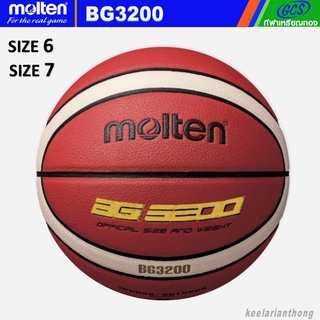 molten BG3200 บาสเกตบอลหนัง Indoor/Outdoor Basketball