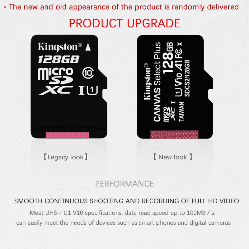 Kingston mini Memory Card C10 Micro SD Card 16GB 32GB 64GB 128GB Class