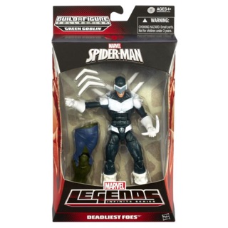 (กล่องไม่สวย) HASBRO MARVEL LEGENDS : SPIDER-MAN GREEN GOBLIN SERIES DEADLIEST FORE BOOMERANG ของใหม่ ของแท้ 100%