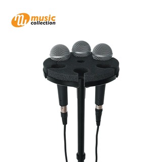 ถาดรองไมค์ 6 ตัว GATOR MICROPHONE TRAY FOR 6 MICS