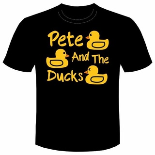 เสื้อยืดผ้าฝ้ายพิมพ์ลายขายดี เสื้อยืด พิมพ์ลายวง Pete And The Ducks เหมาะกับของขวัญ สําหรับหายาก