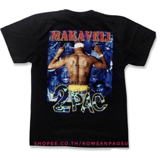 S00m   แขน เสื้อยืด 2pac tupac makaveli raptee hiphop