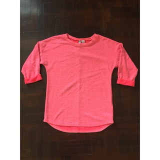 เสื้อยืด | H&amp;M | สีโอรส | (used)