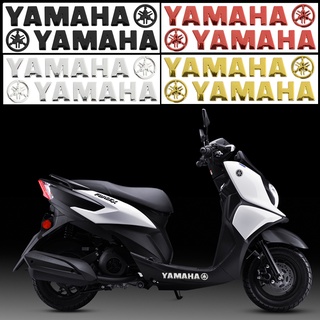 สติ๊กเกอร์ yamaha โลโก้ logo Yamaha สติกเกอร์เจล ลายโลโก้ 3D สําหรับติดตกแต่งรถจักรยานยนต์ สกูตเตอร์ Yamaha Xmax 300 Nmax Tricity Grand Filano Freego