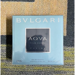 อิมพอร์ตหิ้ว BVLGARI AQVA POUR HOMME MARINE ▪️ 100 ml  ▪️ INBOX ซีล ▪️ ส่งฟรี  1399.-อิมพอร์ตหิ้ว BVLGARI AQVA POUR HOMM