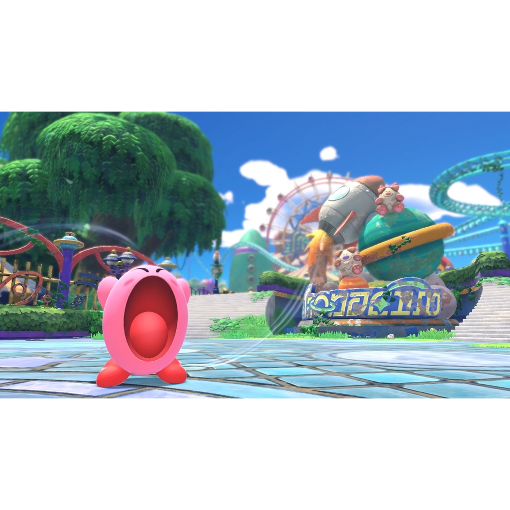 Kirby and the Forgotten Land ( มือ1 ) ( Zone US ) ( Zone US/Asia ) แผ่นเกมส์ Nintendo Switch