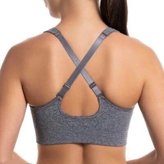 PUMA Seamless Sports Bra สปอร์ตบราไร้ตะเข็บ ผ้านุ่ม ยืด ใส่สบาย สายสามารถไขว้ได้ 2 แบบ 🇺🇸💯