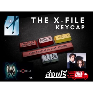 ส่งฟรี Artisan keycap THE X FILE