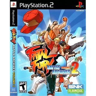 แผ่นเกมส์ Fatal Fury Battle Archives volume 2 PS2 Playstation2  คุณภาพสูง ราคาถูก