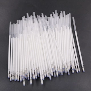 ไส้ปากกาลบความร้อน 50/100 ชิ้น สําหรับเครื่องหมายหนัง อุณหภูมิสูง DIY เครื่องมือเย็บผ้า