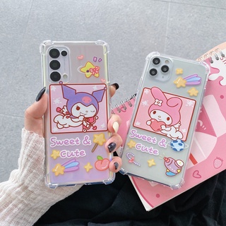 สำหรับ เคส oppo A17K Reno8T 8Z A78 A57 A775G A77s Reno 8 8Z 5G A76 7Z 5G A95 Reno6 6 Z A16 A94 A74 4G A74 5G A54 A15 A15s Reno 5 4G 5G Reno 4 4Z 5G A15 A93 A37 A53 A52 A92 A12 A12e A1k A3s A5 A5s A7 F9 A5 A9 A8 A31 2020 Reno 3 2 2F 2Z A91 เคสใส TPU กันกระ