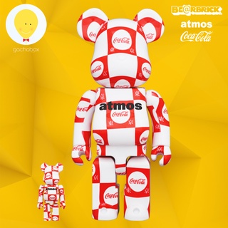 gachabox Bearbrick atmos X Coca-Cola tokyo version 100%+400% แบบริค พร้อมส่ง